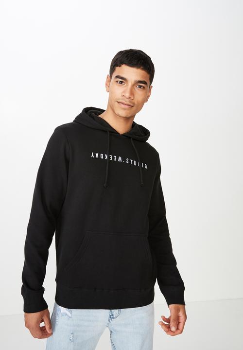 black hoodie cotton on