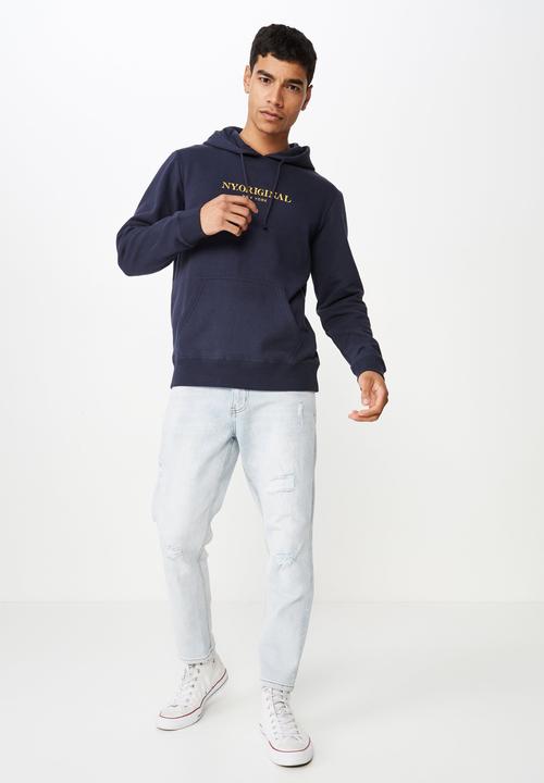 Cotton On - Fleece pullover - navy 
