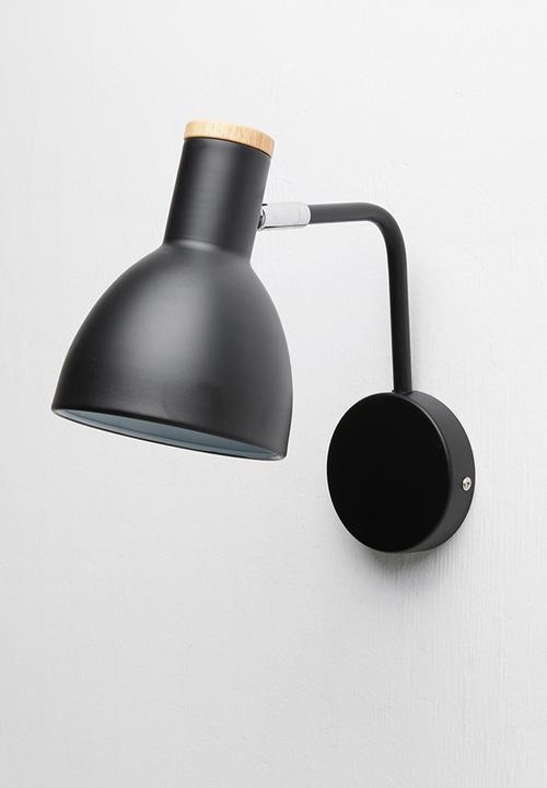 Sixth Floor - Sia wall lamp - black