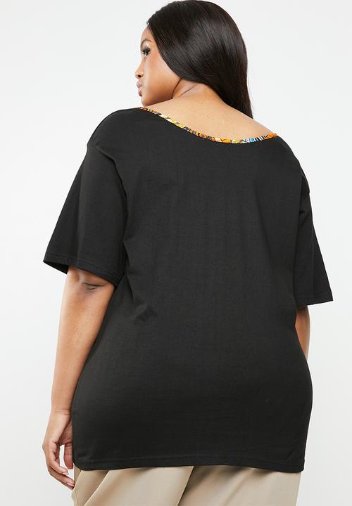 Plus-Fab - Africa T-shirt - black