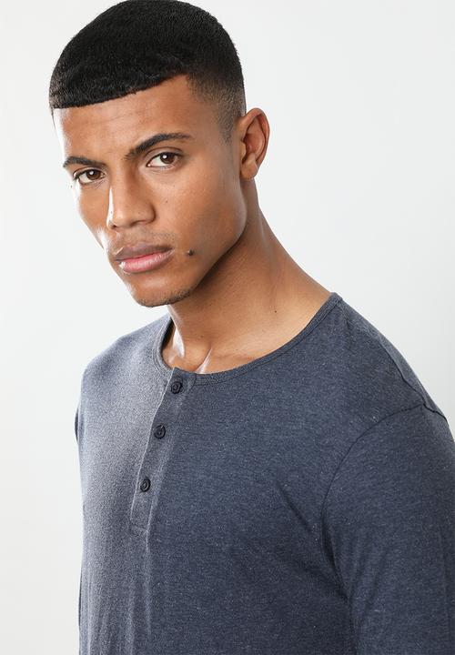 Brave Soul - Freddie branded lounge top - navy