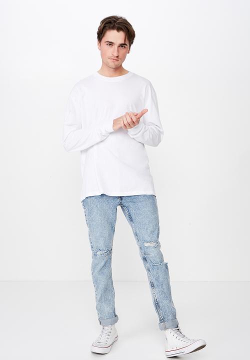 Cotton On - Tapered leg jeans - blue 