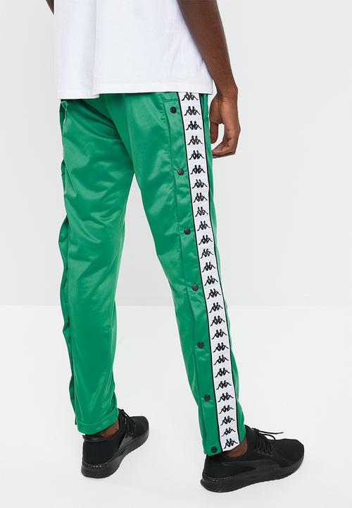 KAPPA - Banda Astoria snap pant - green