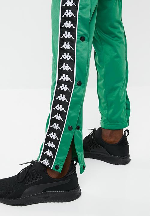 KAPPA - Banda Astoria snap pant - green