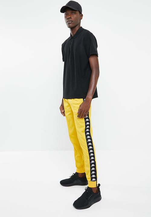 KAPPA - Arib slim fit pants - yellow