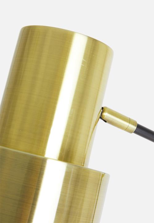 Sixth Floor - Junction floor lamp - gold