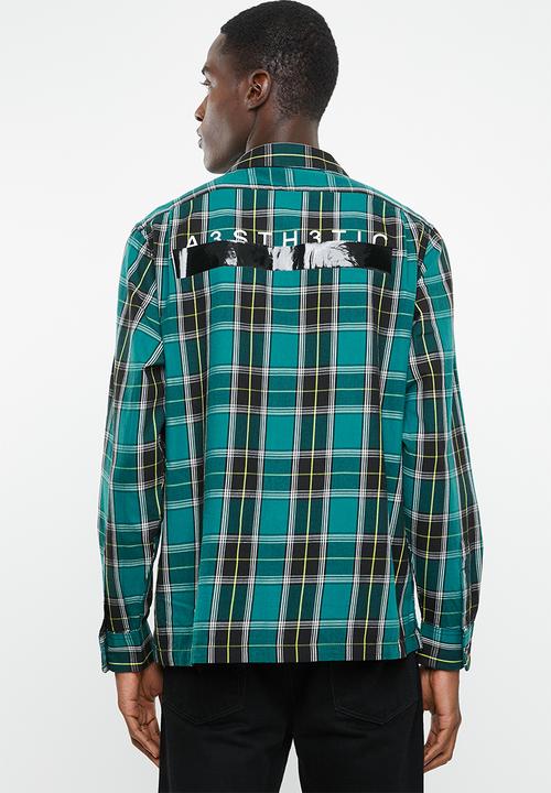 Diesel  - S-takeshi long sleeve check shirt - multi