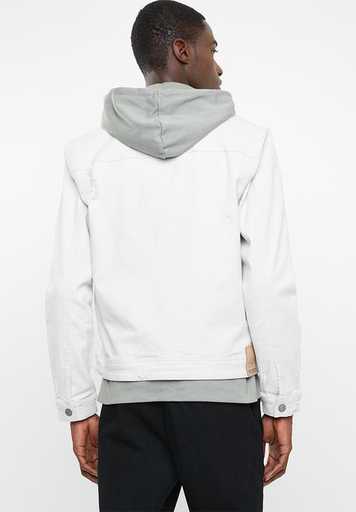 Only & Sons - Paw trucker jacket - grey