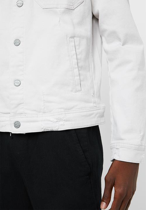 Only & Sons - Paw trucker jacket - grey