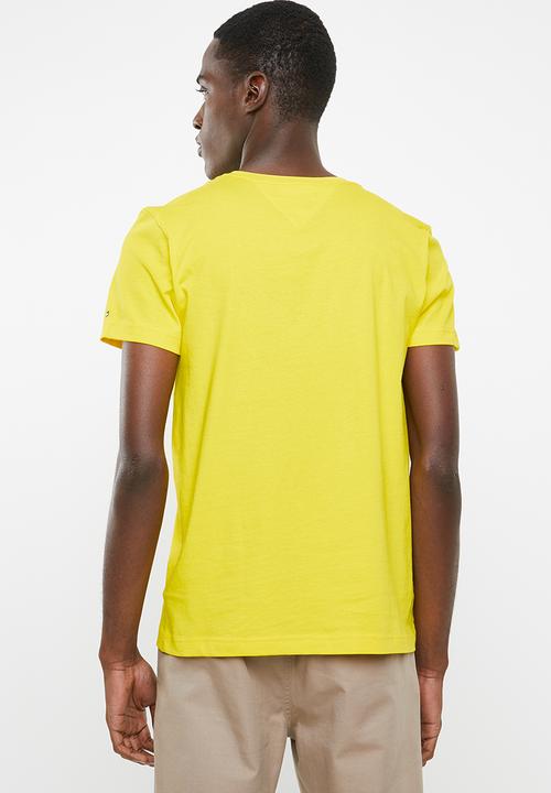 Tommy Hilfiger - Tommy logo tee - yellow