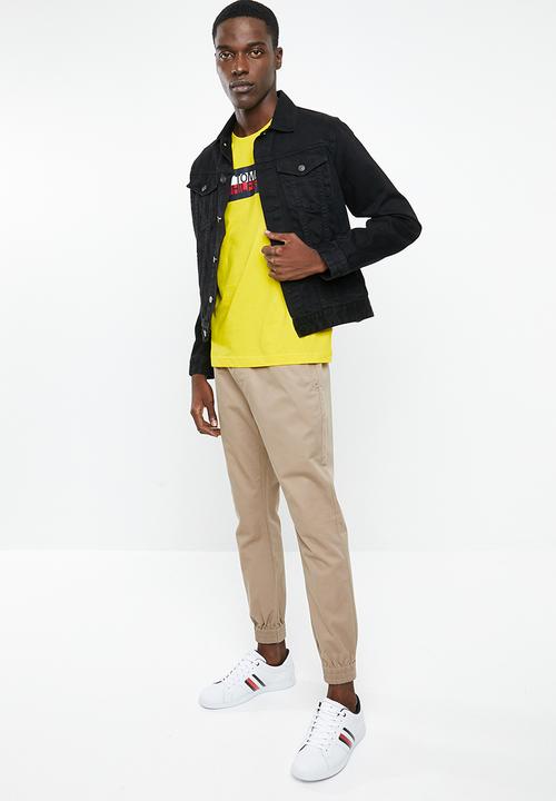 Tommy Hilfiger - Tommy logo tee - yellow