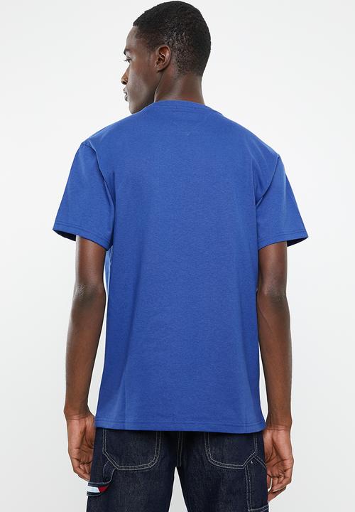 Tommy Hilfiger - Tjm collegiate logo tee - blue