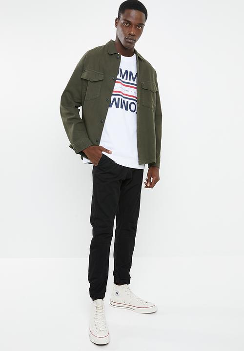 Tommy Hilfiger - Tjm essential reflection tee - white