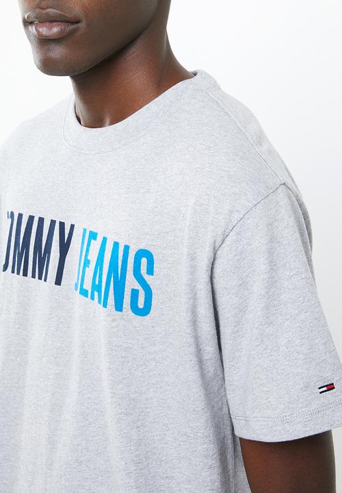 Tommy Hilfiger - Tjm tommy jeans tee - grey