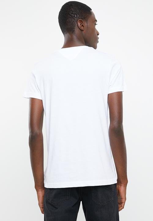 Tommy Hilfiger - T-script logo tee - white