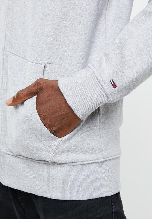 Tommy Hilfiger - Tjm essential graphic zipthru - grey