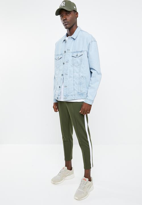 Only & Sons - Owen cropped chino sweatpants - khaki