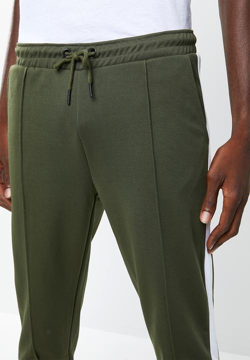 Only & Sons - Owen cropped chino sweatpants - khaki