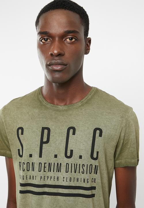 S.P.C.C - The dice short sleeve tee - khaki green