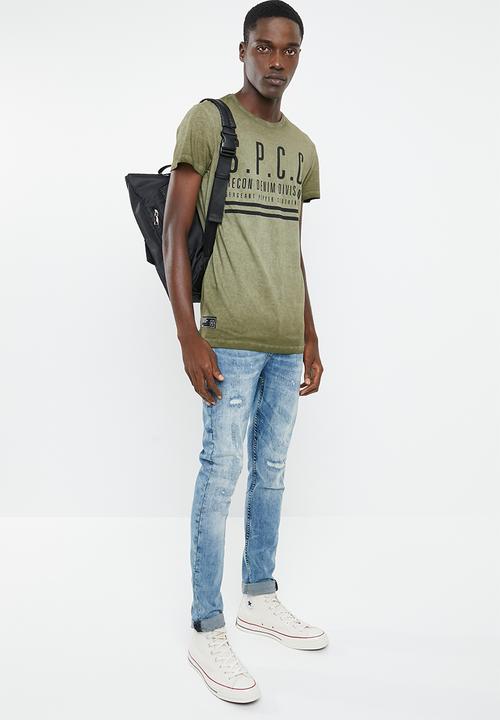 S.P.C.C - The dice short sleeve tee - khaki green