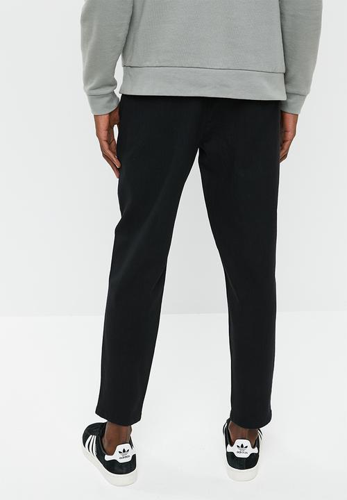 Only & Sons - Linus cropped pants - black