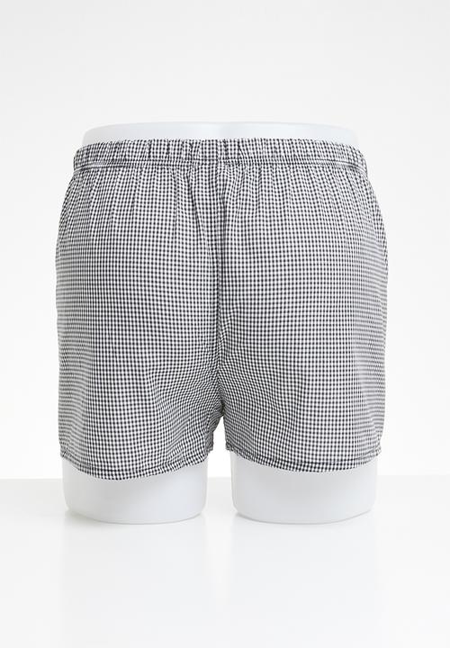 STYLE REPUBLIC - Boxers shorts - black & white