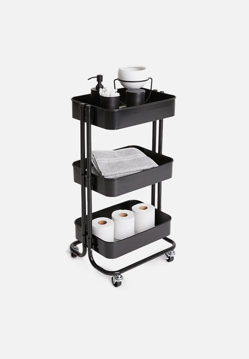 Sixth Floor - U trolley - black