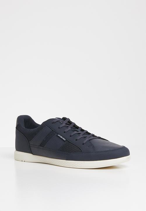 Jack & Jones - Byson mesh mix sneaker - navy