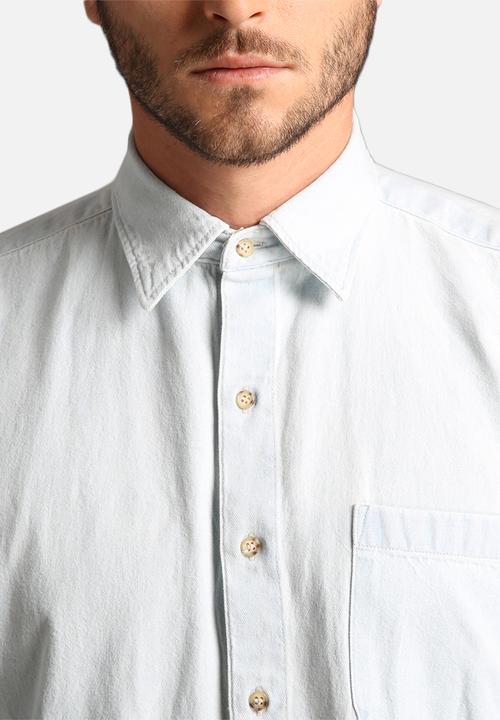 American Apparel - Denim Button-Up