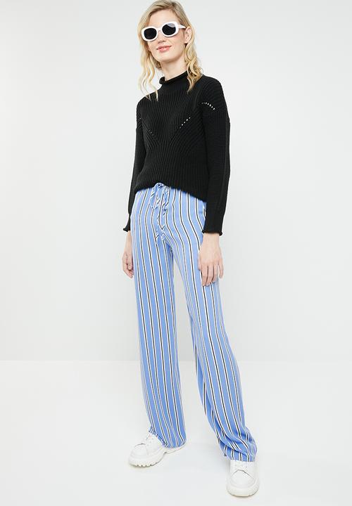STYLE REPUBLIC - High waisted stripe pants - multi