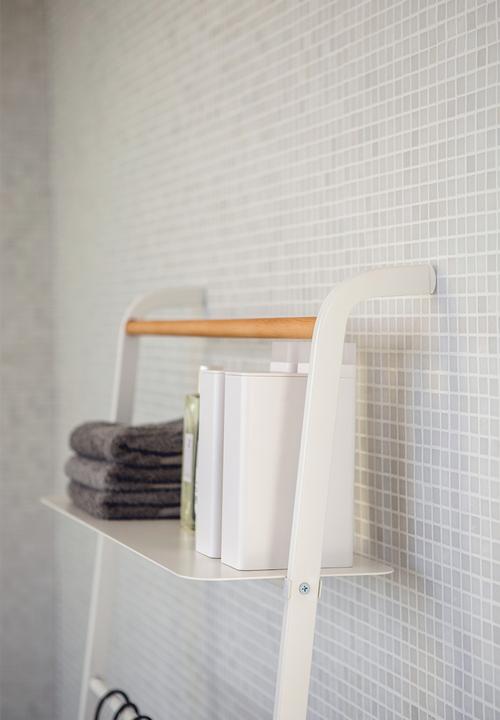 Yamazaki - Tower ladder hanger wide - white