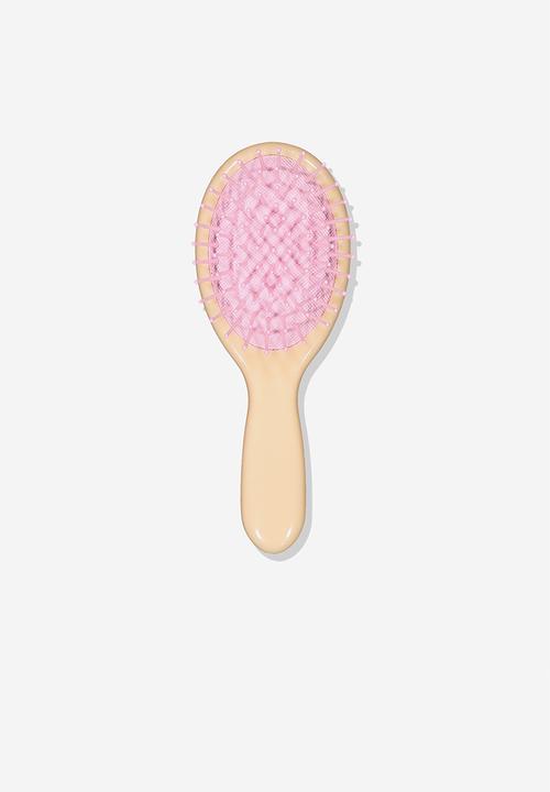 Cotton On - Knot messy hair brush - peach
