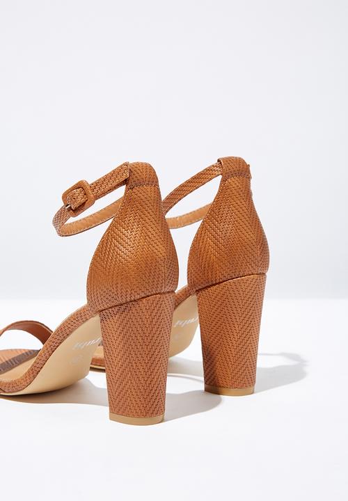 Cotton On - San luis heel - tan