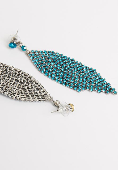 STYLE REPUBLIC - Drop earrings - blue