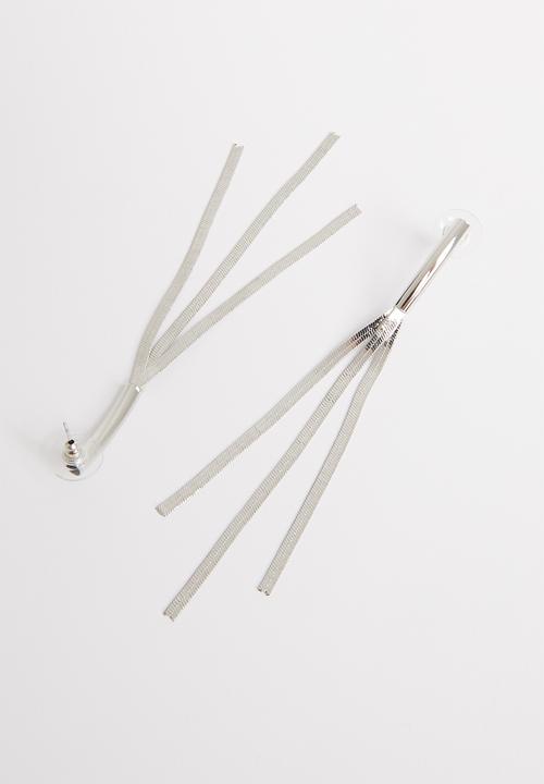 STYLE REPUBLIC - Multi-strand earrings - silver