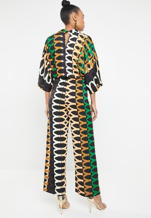 c(inch) - Batwing jumpsuit - multi