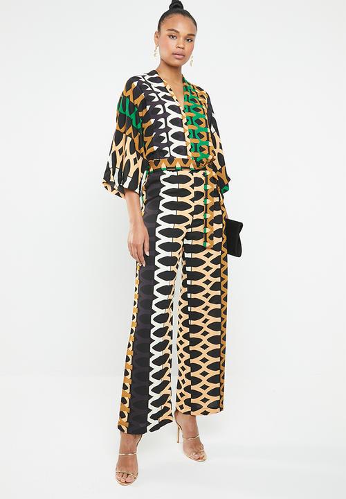 c(inch) - Batwing jumpsuit - multi