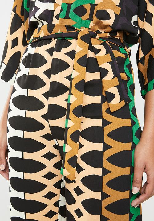 c(inch) - Batwing jumpsuit - multi