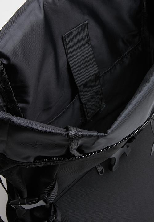 Superbalist - Colourblock backpack - black & red