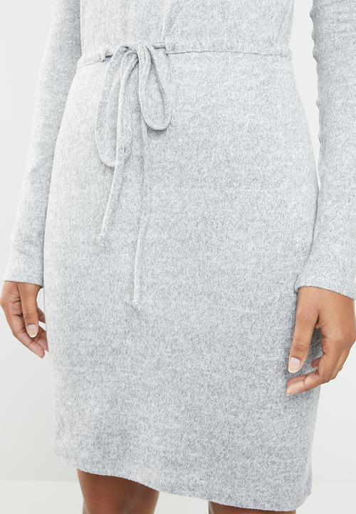 edit - Drawcord dress - grey