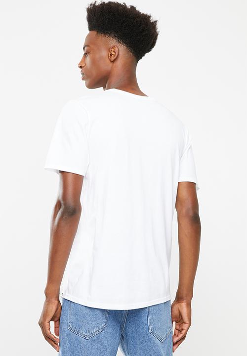 Hurley - Slash gradient T-Shirt - white