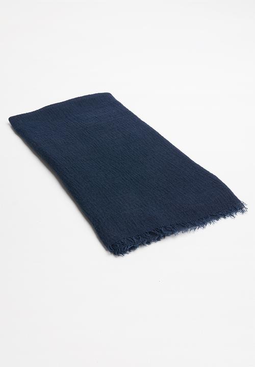 Jack & Jones - Bonn woven scarf - navy 