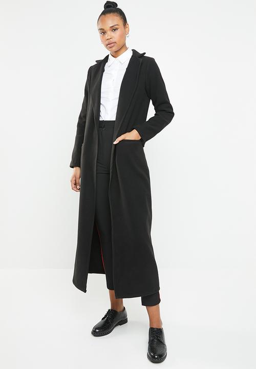 STYLE REPUBLIC - Maxi length coat - black