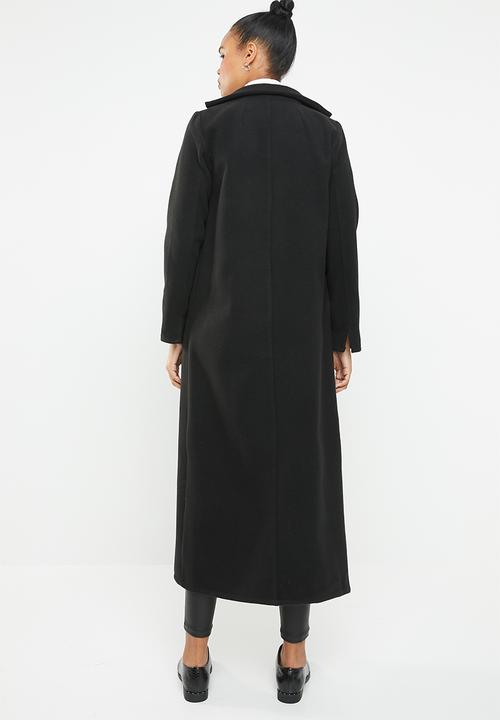 STYLE REPUBLIC - Maxi length coat - black