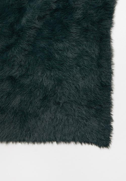 Supré  - Super fluffy scarf - green