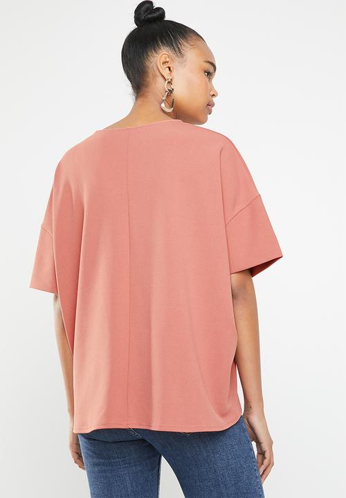 STYLE REPUBLIC - Oversized T-shirt - peach