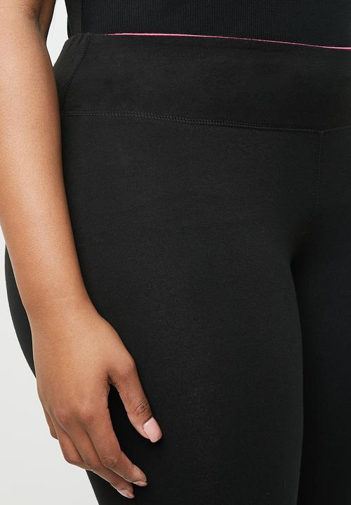Lithe Plus - Basic work out leggings - black