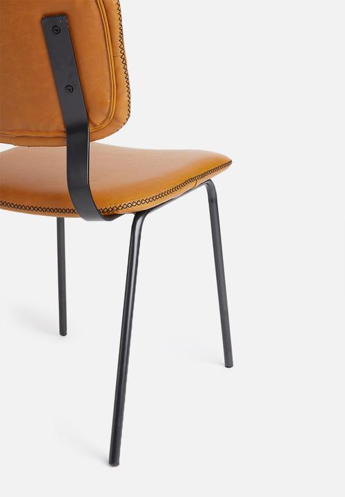 Sixth Floor - Industrial chair - brown