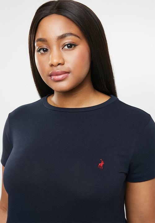 POLO - Plus size allie short sleeve tee - navy