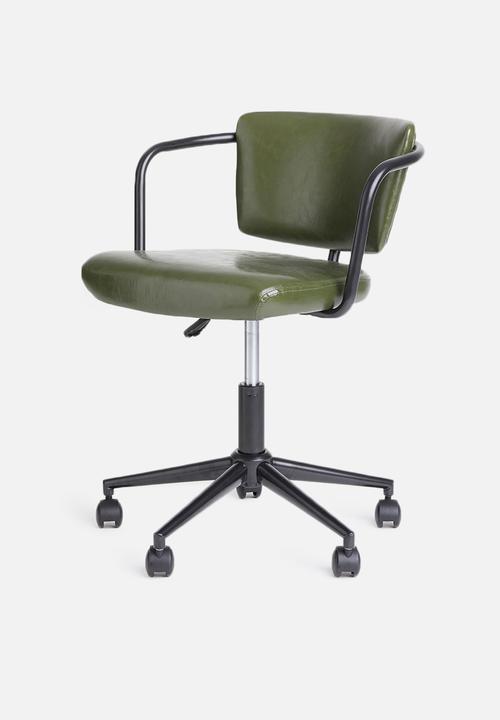 Sixth Floor - Boston office chair - green